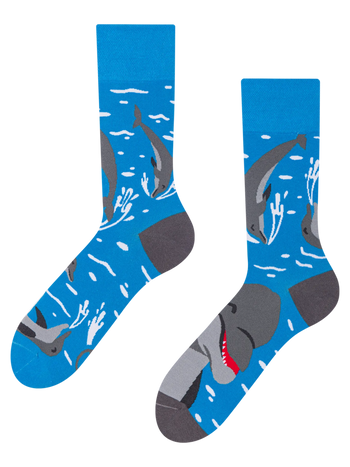 Calcetines alegres Delfines