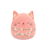 Squishmallows Wilka el Gato Melocotón Envuelto en Tallos de Flores, 20 cm