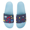 Chanclas alegres Flores en acuarela