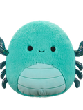 Squishmallows Fuzzamallows Carpio el Escorpión Verde Azulado, 30 cm