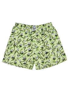Calzoncillos alegres para hombre Pandas y bambú