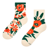 Calcetines de deporte alegres Jardín de amapolas