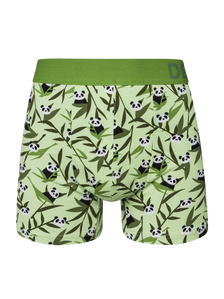 Bóxeres alegres para hombre Pandas y bambú