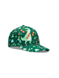 Gorra alegre infantil Skatepark de los dinosaurios