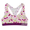 Bralette alegre para mujer Floración del cerezo
