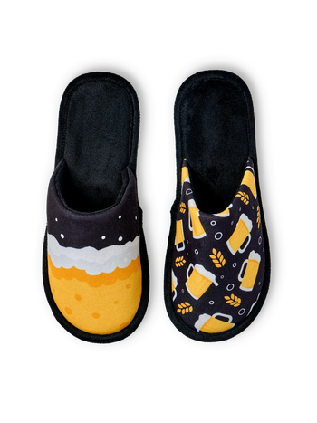 Pantuflas alegres Cerveza sabrosa