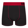 Bóxeres para hombre negro y rojo
