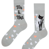 Calcetines alegres Gatos de boda