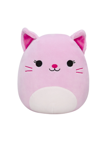 SQUISHMALLOWS Celenia, el gato rosa chispeante, 20 cm