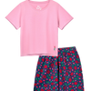 Conjunto de ropa de descanso para mujer Labios de tulipán