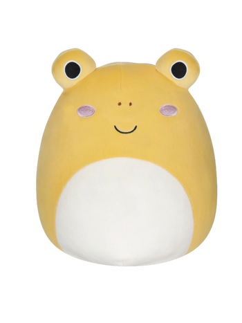 Squishmallows Leigh, el Sapo Amarillo, 30 cm