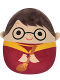 Squishmallows Harry Potter con Túnica de Quidditch, 20 cm