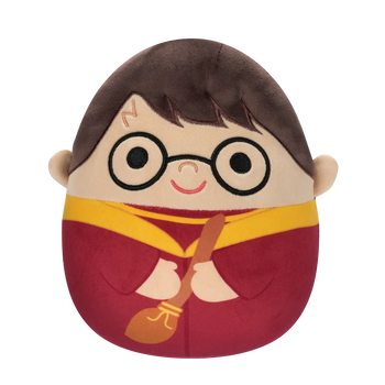 Squishmallows Harry Potter con Túnica de Quidditch, 20 cm