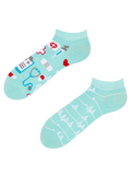 Calcetines tobilleros alegres Medicina