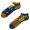 Calcetines tobilleros alegres Hora de la cerveza