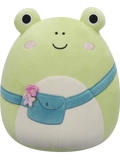 Squishmallows Wendy, la rana con bolso bandolera, 20 cm