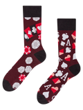 Calcetines alegres Juego del póker