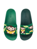 Chanclas infantiles alegres Mono en la jungla