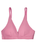 Bralette triangular sin costuras para mujer Rosa envejecido