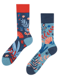 Calcetines alegres de bambú Coral