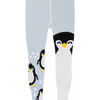 Medias infantiles alegres Pingüino en invierno
