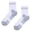 Calcetines de senderismo para mujer, blanco