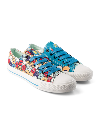 Zapatillas de lona alegres Monstruos divertidos