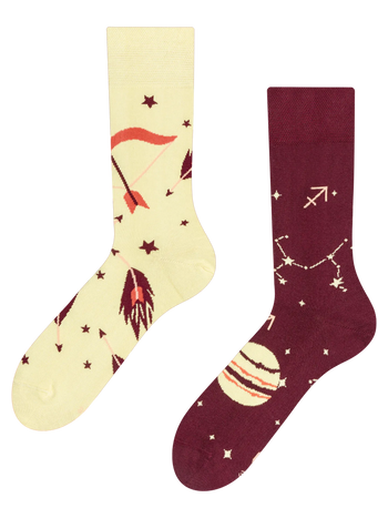 Calcetines alegres Signos del Zodíaco Sagitario