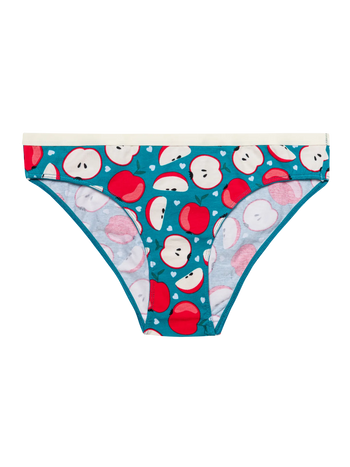 Bragas alegres para mujer Manzana roja