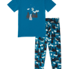 Pijama alegre para hombre Lobo y luna
