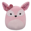 Squishmallows Miracle, el Zorro del Desierto Rosa con Lazo, 30 cm
