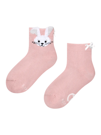 Calcetines Cutecore para niña Conejito blanco