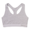 Bralette para mujer Gris jaspeado