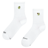 Calcetines acanalados de media caña Playful Avocados