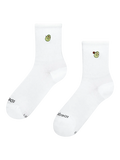 Calcetines acanalados de media caña Playful Avocados
