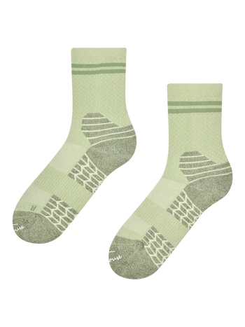 Calcetines de senderismo para mujer, verde