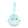 Squishmallows llavero Shah, la ballena con barriga arco iris, 9 cm