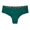 Bragas con encaje para mujer Verde esmeralda oscuro