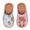 Pantuflas infantiles alegres Oso de peluche