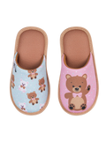 Pantuflas infantiles alegres Oso de peluche