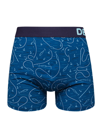 Bóxeres alegres para hombre Pescador de noche