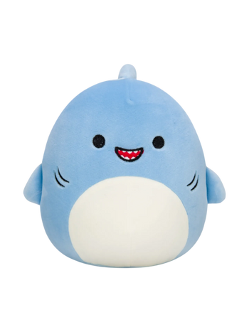 SQUISHMALLOWS Rey, el tiburón azul, 20 cm