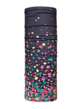 Tubular alegre de cuello Gotas de colores