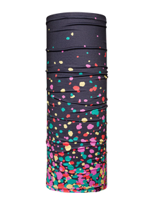 Tubular alegre de cuello Gotas de colores