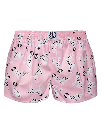 Calzoncillos alegres para mujer Dálmatas rosas