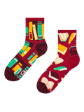 Calcetines de deporte alegres Un libro abierto