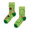 Calcetines infantiles alegres Amor por los aguacates