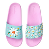 Chanclas alegres Corazones y margaritas