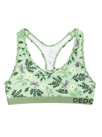 Bralette alegre para mujer Hierbas