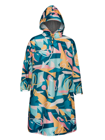 Impermeable alegre Geometría de colores